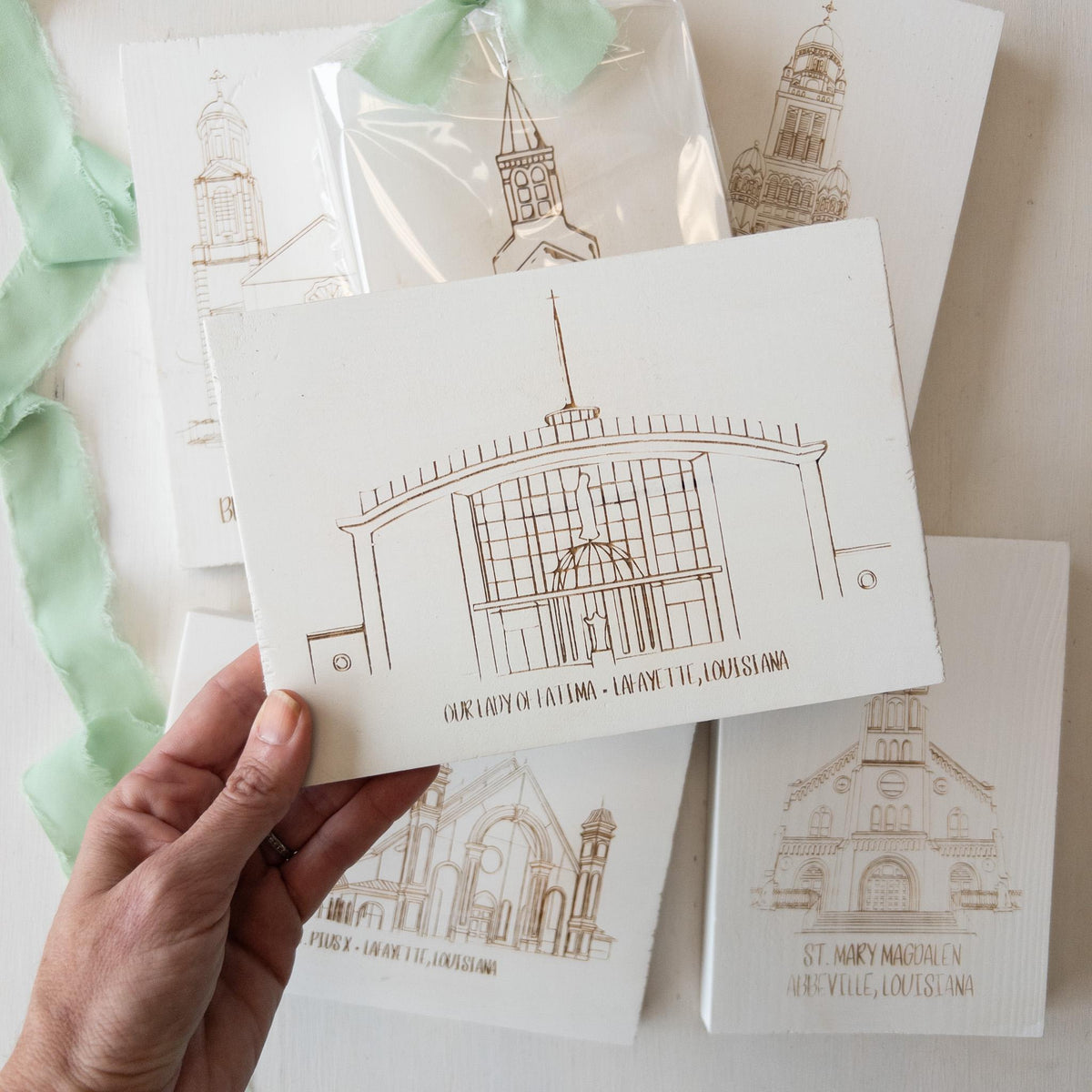 Little Churches, Small Sanctuary {unframed}