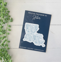 State In Bloom, Louisiana Sticker