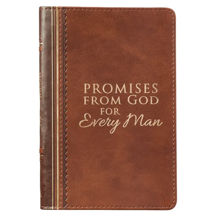 Promises from God For Every Man - Faux Leather Devotional