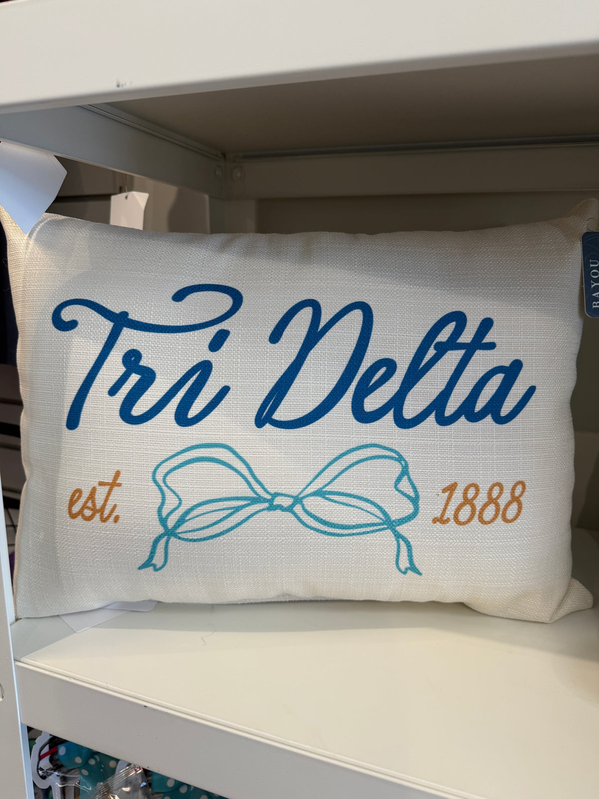 Delta Delta Delta Pillow