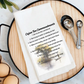 Cajun Ten Commandments Kitchen Towel