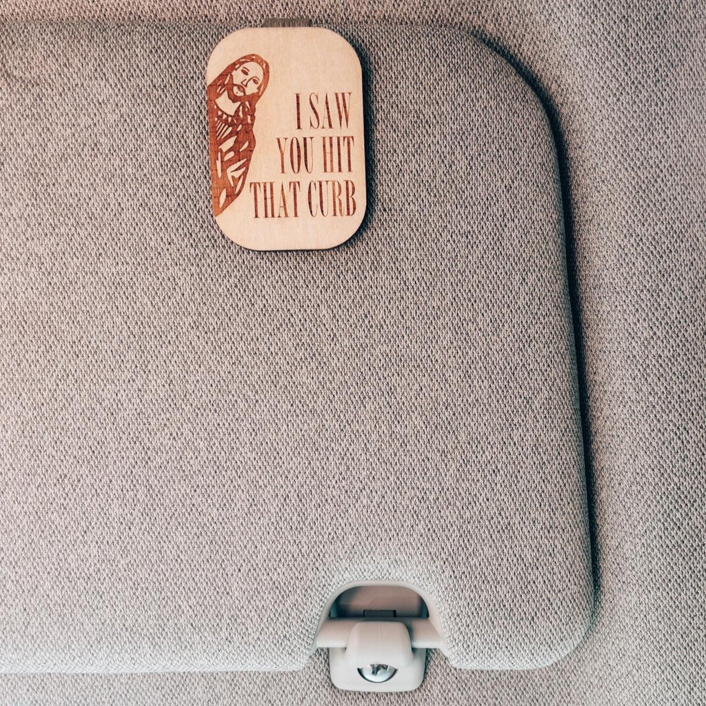 Jesus Visor Clip
