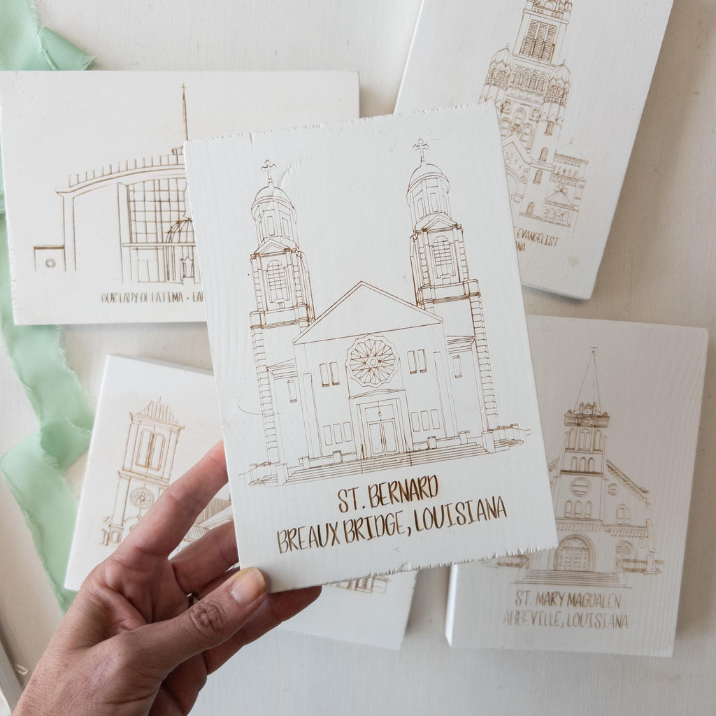 Little Churches, Small Sanctuary {unframed}