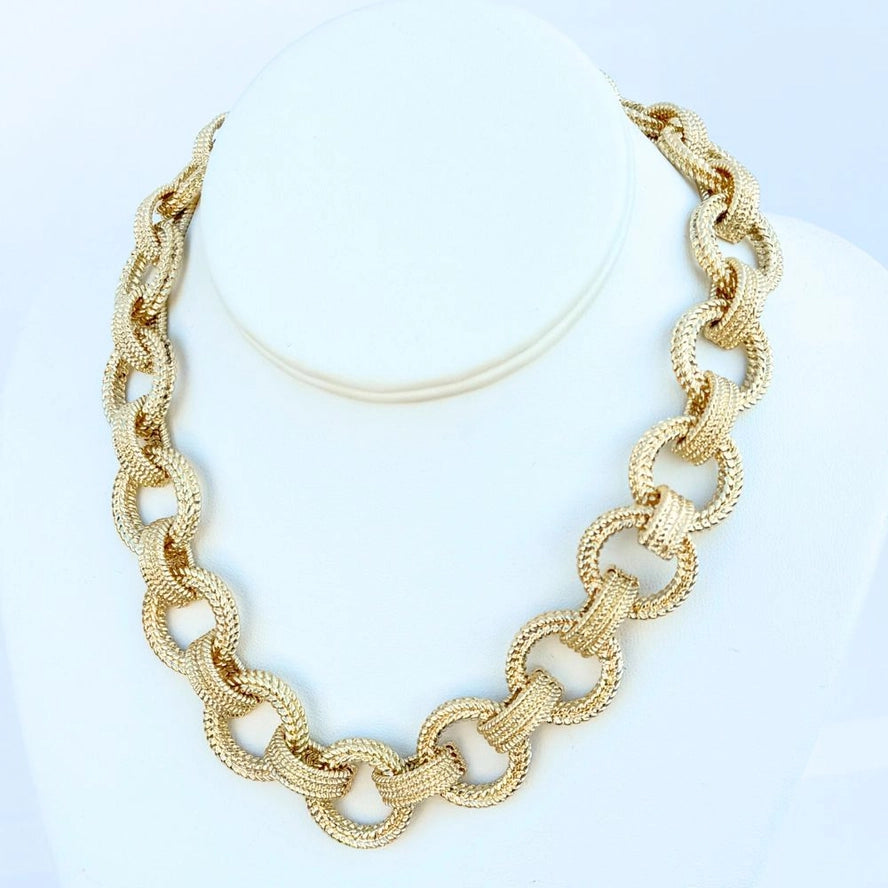 Golden Grove Statement Necklace