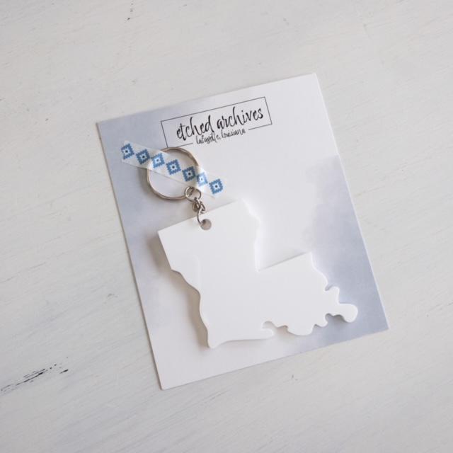 Louisiana Keychain