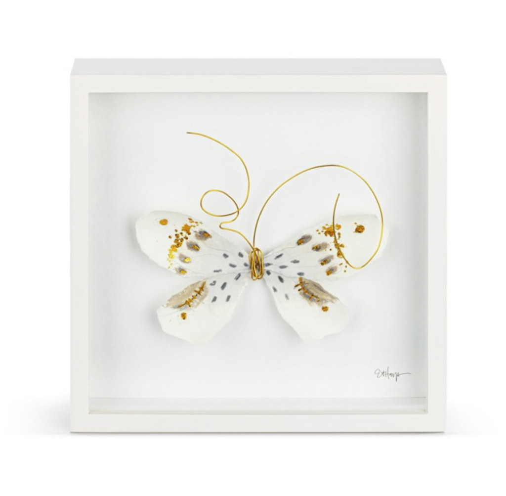 Butterfly Shadow Box, 10"
