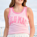 Lulu Mac Light Pink and Bubble Gum Tank