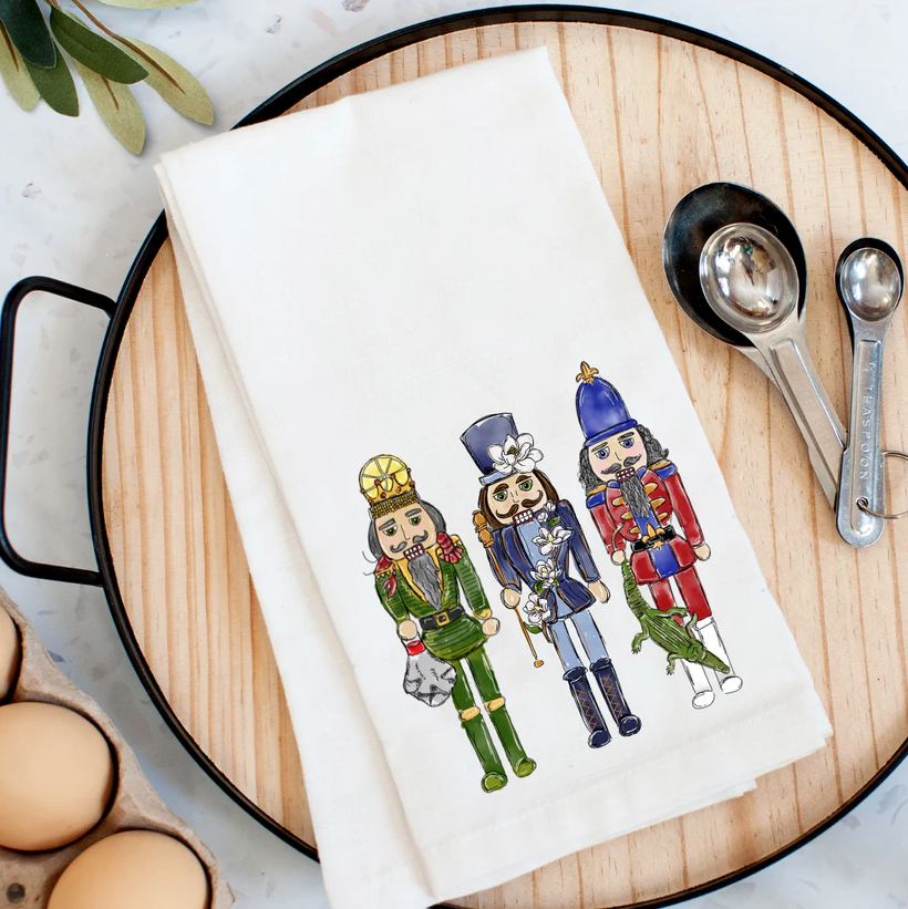 Cajun Nutcracker Trio Towel