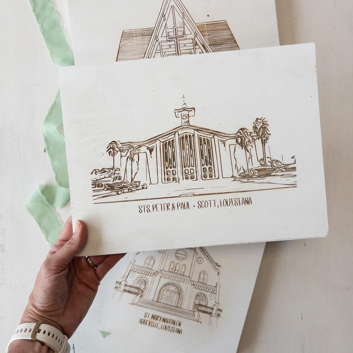 Little Churches, Large Basilica {unframed}