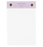 Walk In Faith Notepad