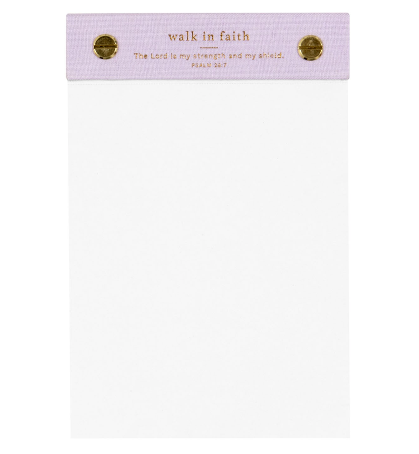Walk In Faith Notepad