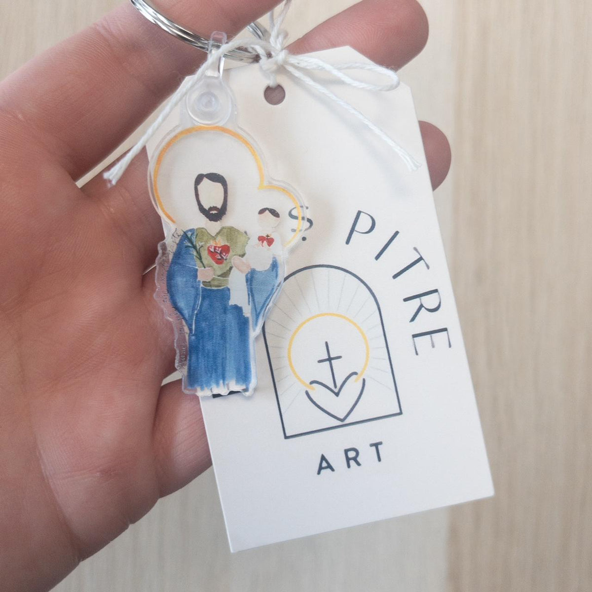 St. Joseph the Most Chaste Keychain