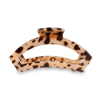 Open Hair Clip Medium Blonde Tortoise