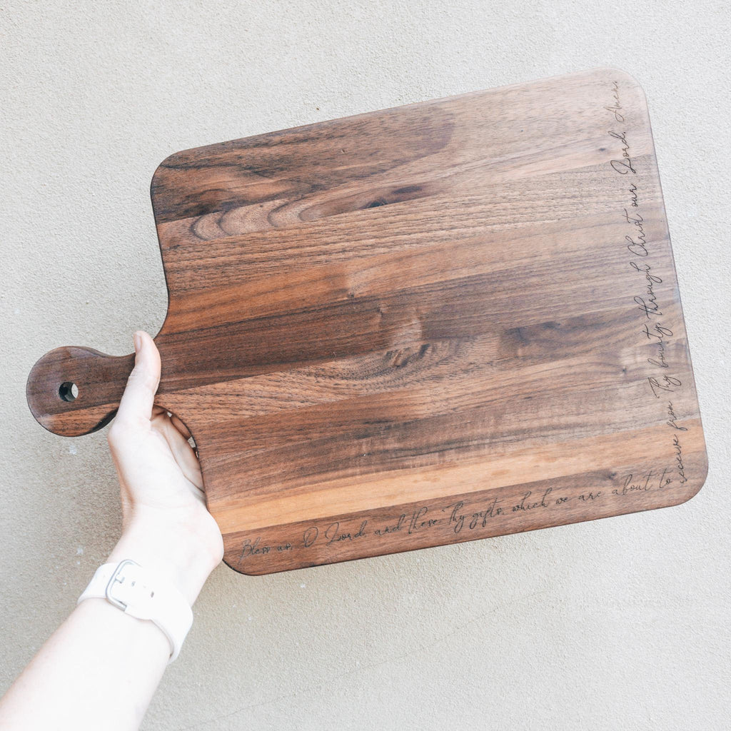 Say Grace Cutting Board
