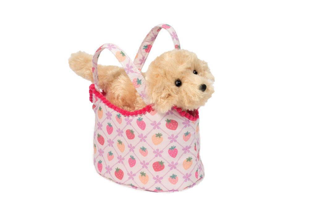Berry Sweet Sassy Sak w/ Golden Retriever
