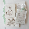 Little Churches, Medium Cathedral {unframed}