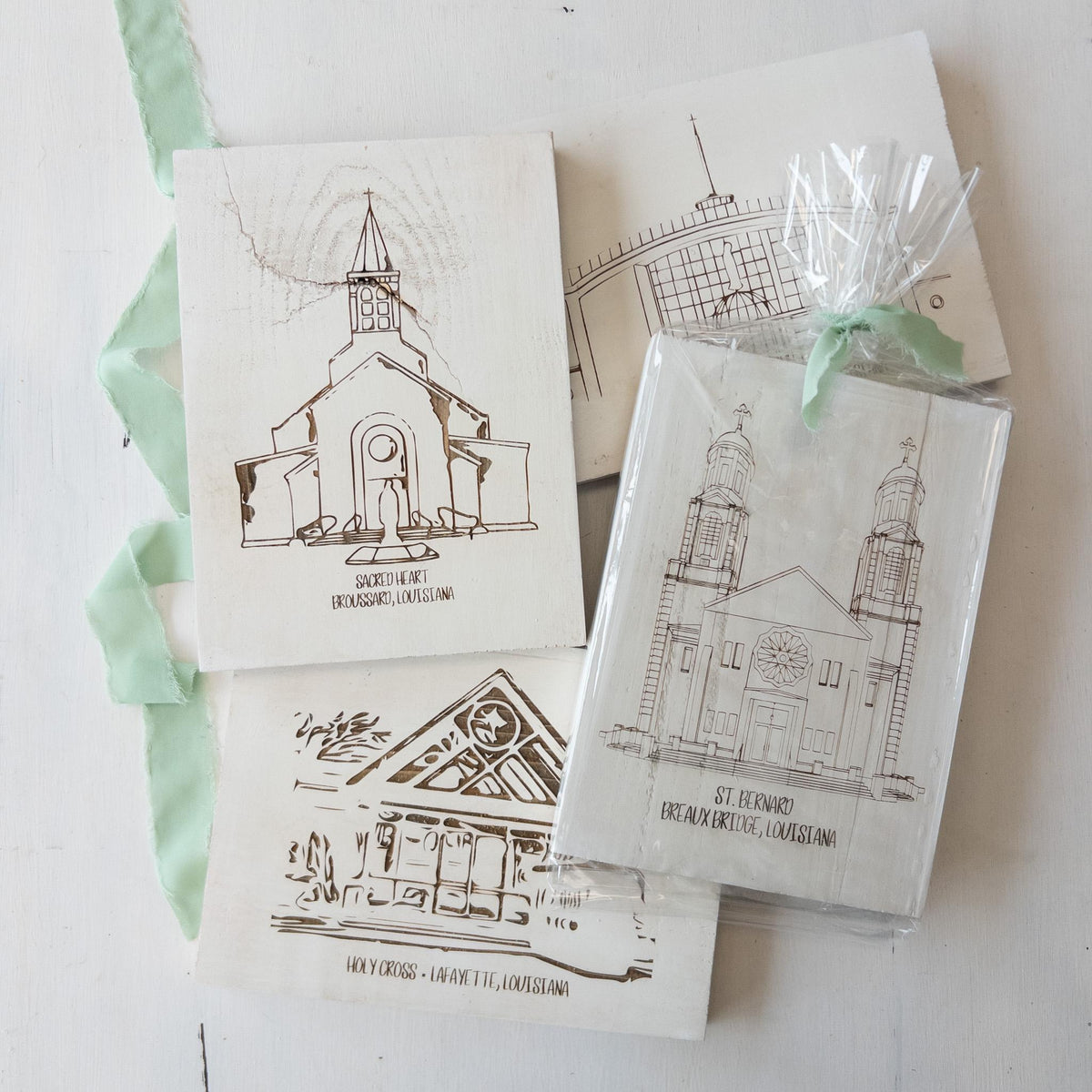 Little Churches, Medium Cathedral {unframed}