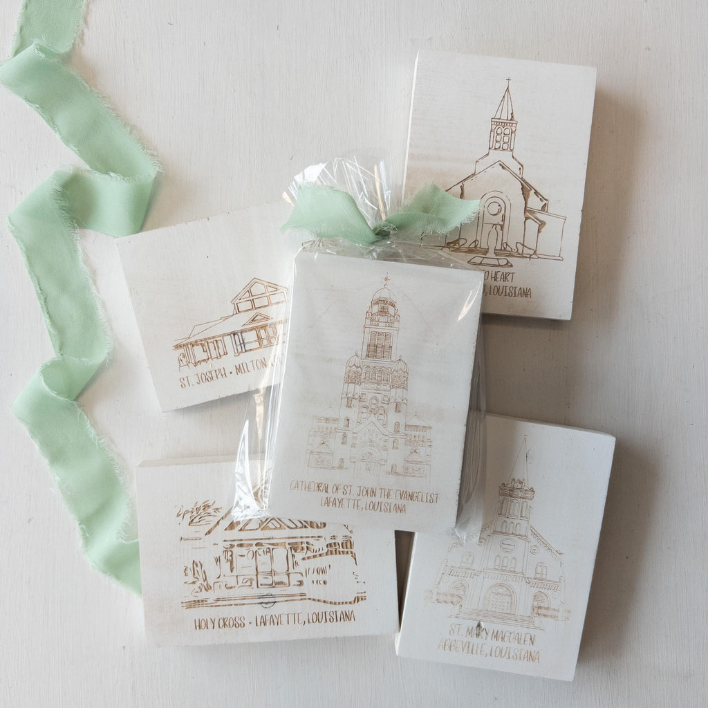 Little Churches, Mini Parish {unframed}