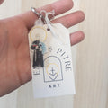 St. Maximillian Kolbe Keychain