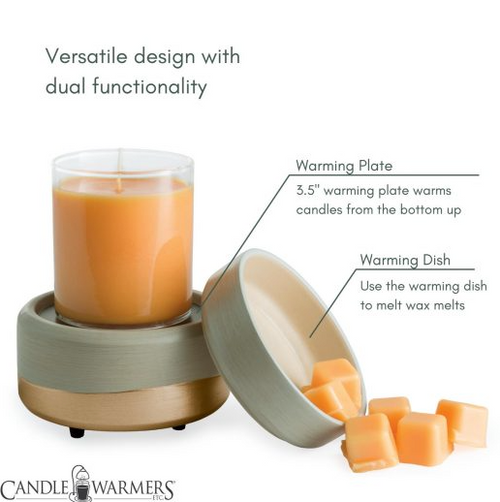 2-In-1 Classic Fragrance Warmer, Vintage White