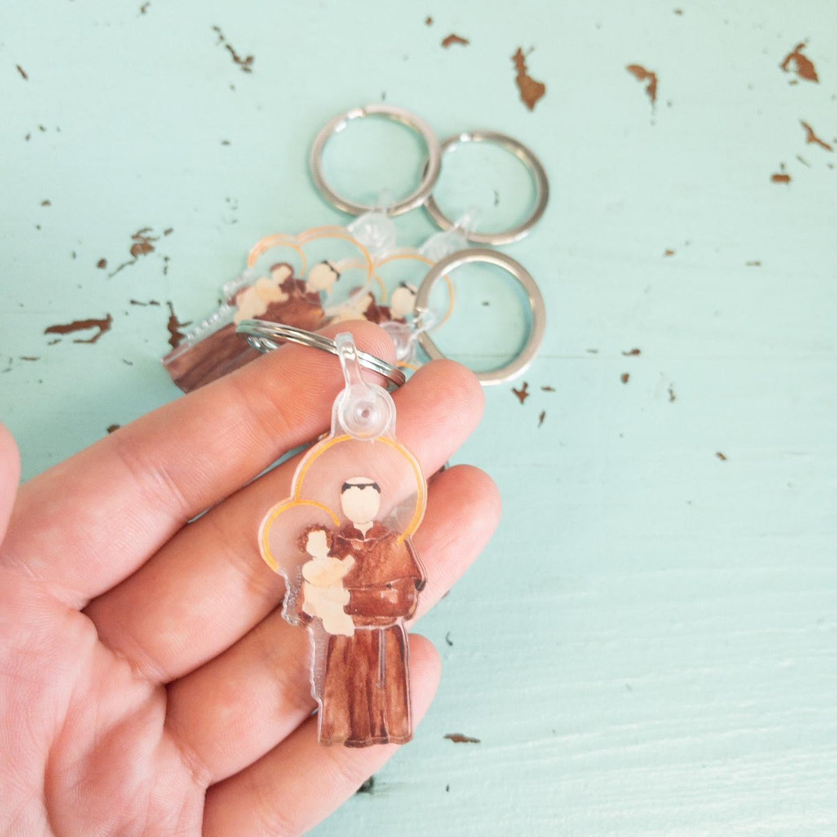 St. Anthony of Padua Keychain