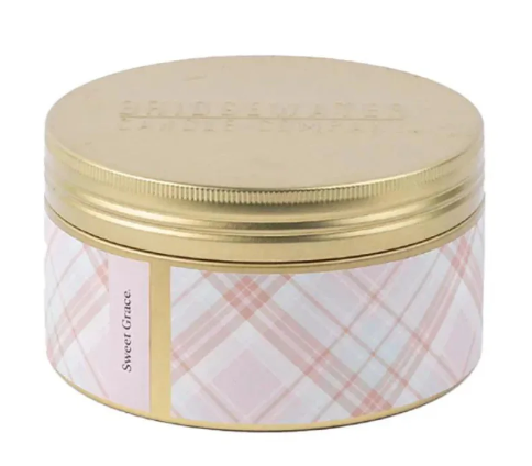 Sweet Grace Holiday Tin Candle