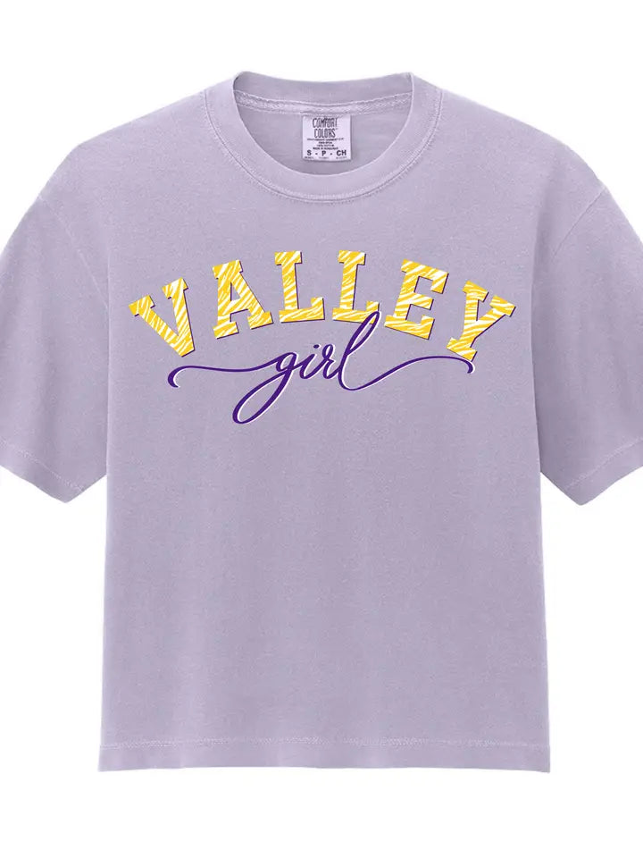Valley Girl Valley Girl Cropped Comfort Color T-Shirt