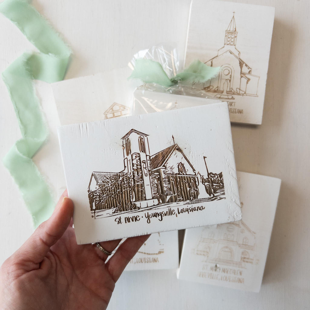 Little Churches, Mini Parish {unframed}