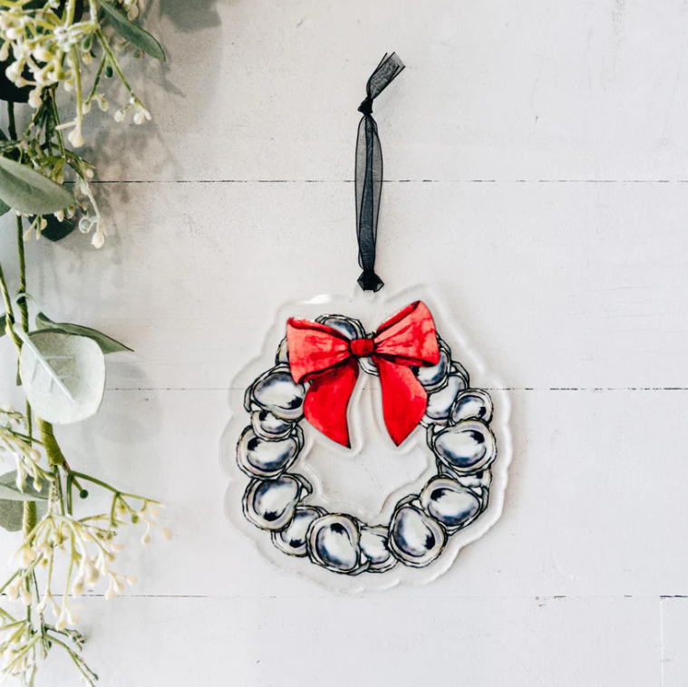 Oyster Wreath Ornament