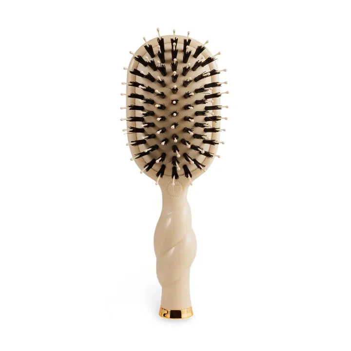 Mini Boar Brush Tan
