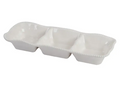 Perlette Cream - 3 Section Server