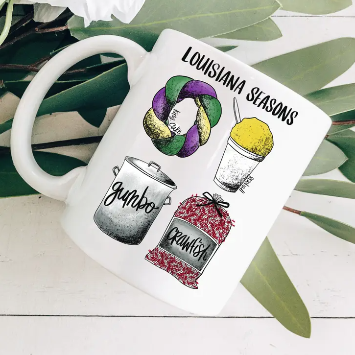 Louisiana Seasons Coffee Mug
