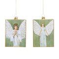 Guardian Angel Rectangle Ornament 