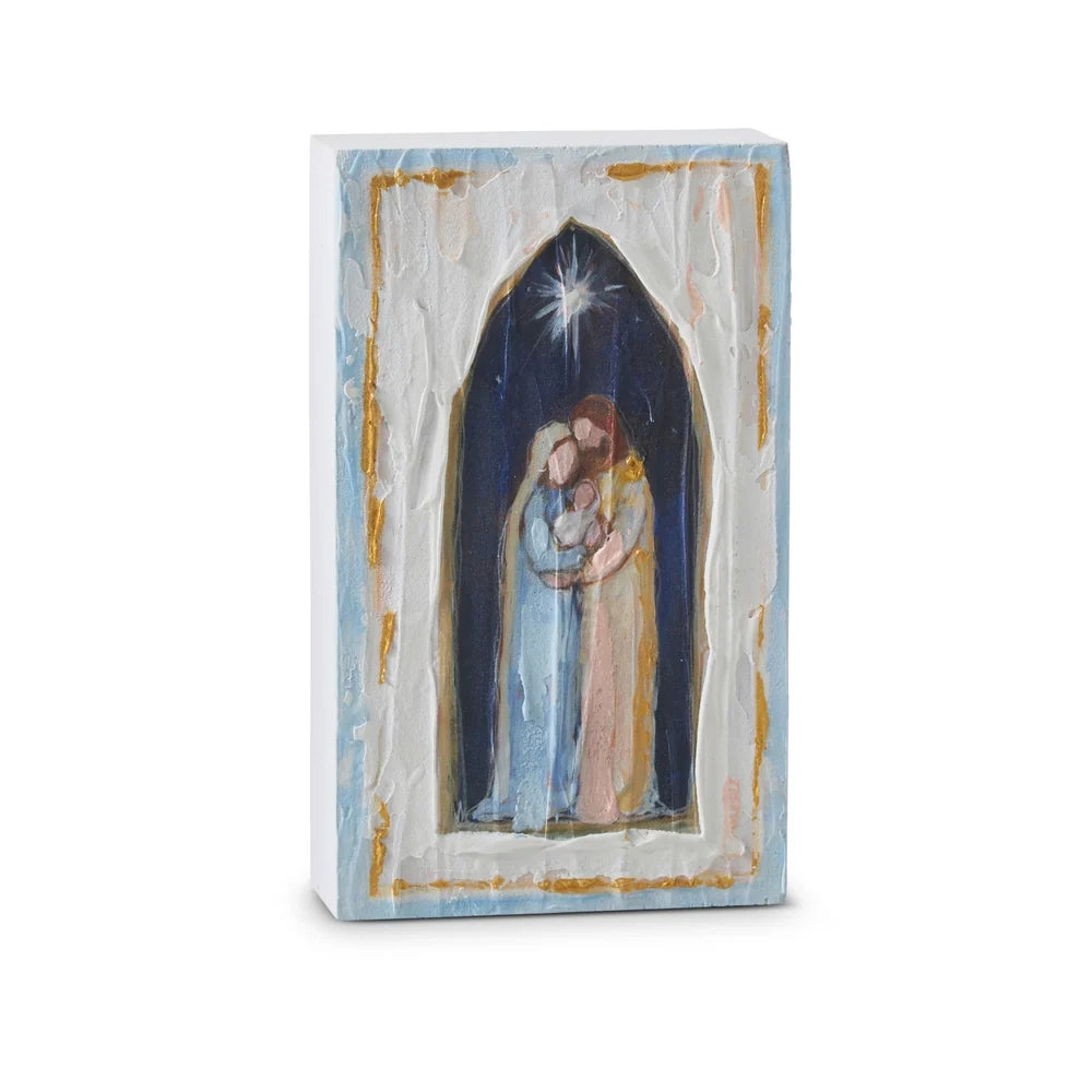 7.75" First Christmas Nativity Block
