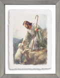 Jesus Lamb On Cliff