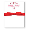 Mini ALPHA OMICRON PI  Notepad