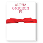 Mini ALPHA OMICRON PI  Notepad