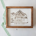 Little Churches, Large Basilica {framed}