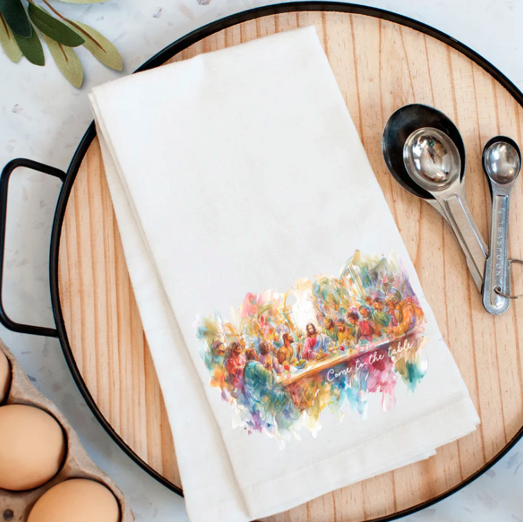 Come To The Table Kitchen Towel