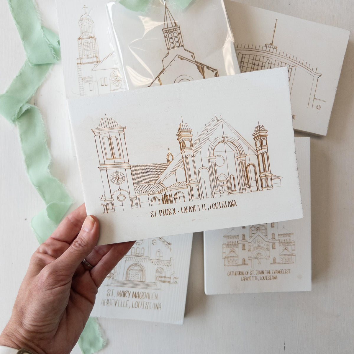 Little Churches, Small Sanctuary {unframed}