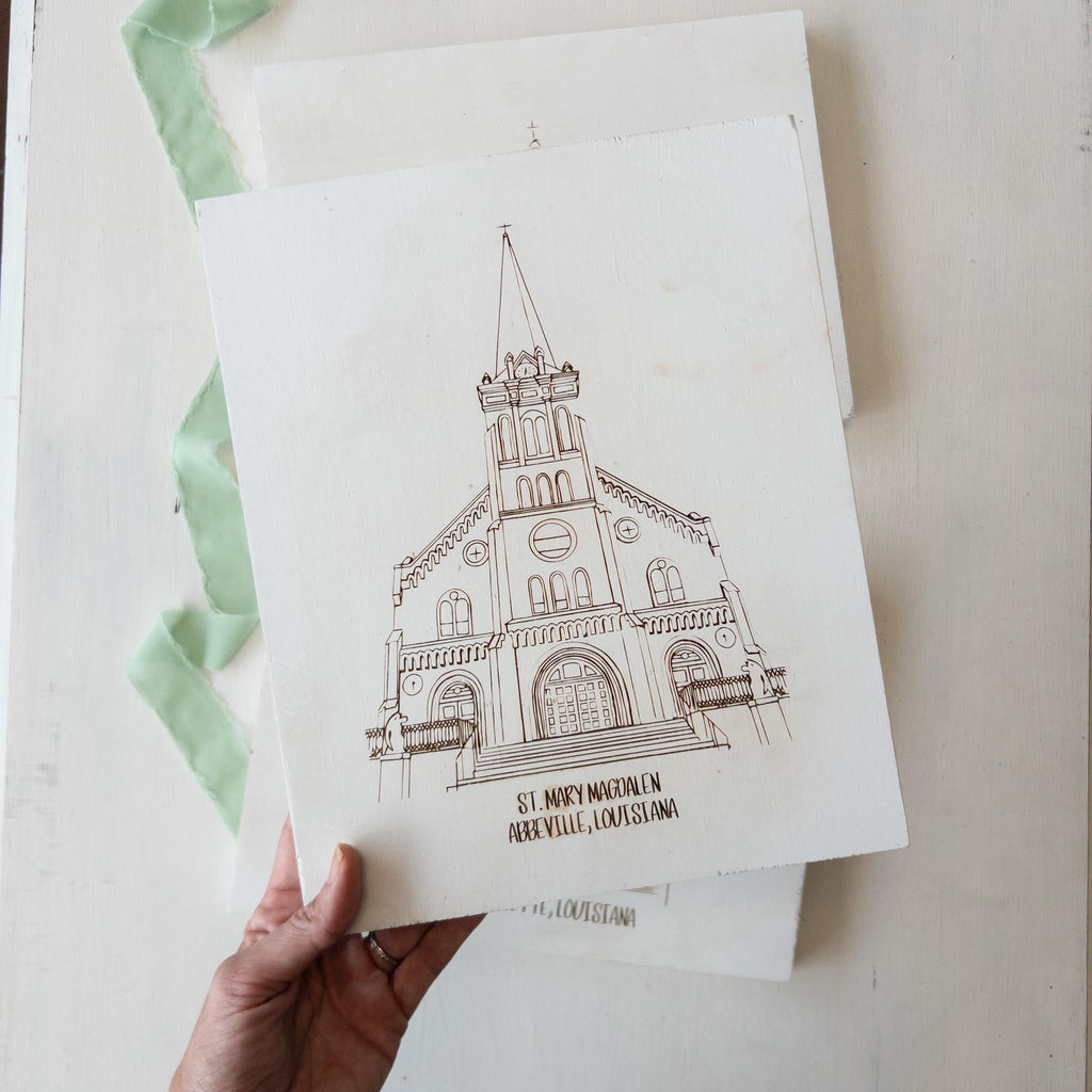 Little Churches, Large Basilica {unframed}