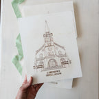 Little Churches, Large Basilica {unframed}