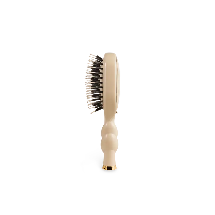 Mini Boar Brush Tan