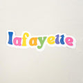 Lafayette Retro Sticker