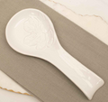Magnolia Embossed Spoon Rest