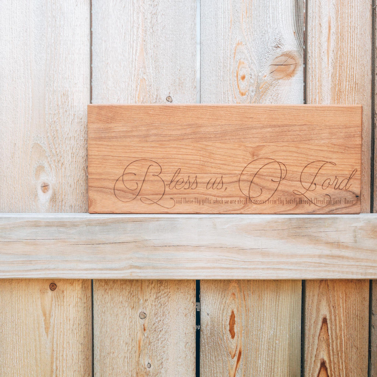 Say Grace Cutting Board