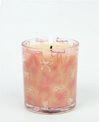 Sweet Grace Pink Bow Candle #072