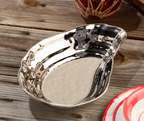 Silver Plated Oyster Serving Bowl