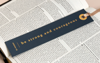 Be Strong And Courageous Bookmark