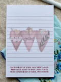 3 Hearts Notepad